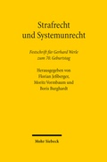 Cover: Strafrecht und Systemunrecht - Mohr Siebeck