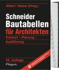 Cover: Schneider - Bautabellen f&uuml;r Architekten - Reguvis Fachmedien