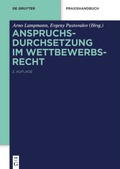 Cover: Anspruchsdurchsetzung im Wettbewerbsrecht - De Gruyter