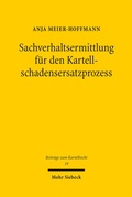 Bild: Sachverhaltsermittlung f&uuml;r den Kartellschadensersatzprozess - Mohr Siebeck