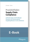 Abbildung von: Praxisleitfaden Supply Chain Compliance (E-Book) - Reguvis Fachmedien