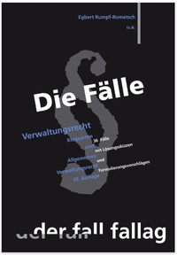 Abbildung von: Die Fälle. Verwaltungsrecht 1 - Fall-Fallag