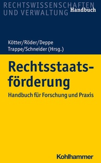 Abbildung von: Rechtsstaatsförderung - Kohlhammer
