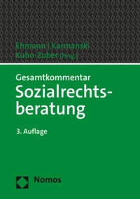 Enlarge image Cover: Gesamtkommentar Sozialrechtsberatung - Nomos