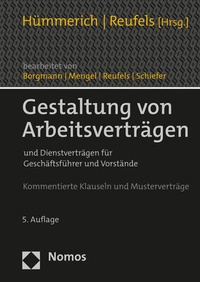 Abbildung von: Gestaltung von Arbeitsverträgen - Nomos