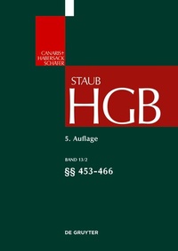 Abbildung von: §§ 453-466 - De Gruyter