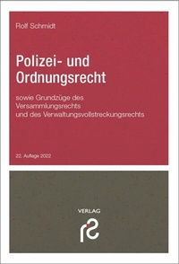Abbildung von: Polizei- und Ordnungsrecht - Rolf Schmidt Verlag