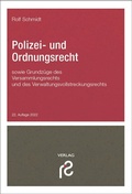 Cover: Polizei- und Ordnungsrecht - Rolf Schmidt Verlag