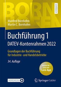 Abbildung von: Buchführung 1 DATEV-Kontenrahmen 2022 - Springer Gabler