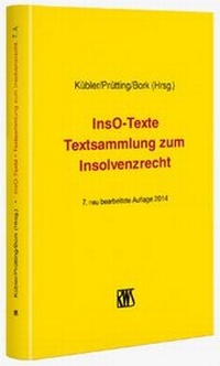 Enlarge image Cover: InsO-Texte - RWS