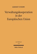 Cover: Verwaltungskooperation in der Europ&auml;ischen Union - Mohr Siebeck