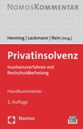 Cover: Privatinsolvenz - Nomos
