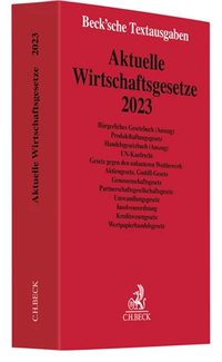 Bild: Aktuelle Wirtschaftsgesetze 2023 - C.H.BECK