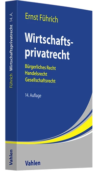 Abbildung von: Wirtschaftsprivatrecht - Vahlen