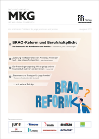 Abbildung von: MkG-Fachinfomagazin Ausgabe 02/22 - Freie Fachinformationen