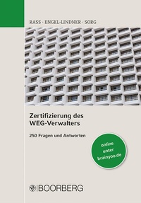 Abbildung von: Zertifizierung des WEG-Verwalters - Boorberg