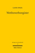 Cover: Wettbewerbsregister (eBook) - Mohr Siebeck