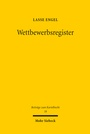 Cover: Wettbewerbsregister - Mohr Siebeck