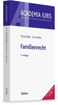 Abbildung von: Familienrecht - Vahlen