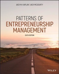Enlarge image Cover: Patterns of Entrepreneurship Management, Sixth Edition - Wiley