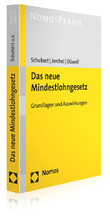 Cover: Das neue Mindestlohngesetz - Nomos