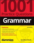 Cover: Grammar: 1001 Practice Questions For Dummies, 2nd Edition (+ Free Online Practice) - Wiley