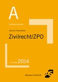 Cover: Aufbauschemata Zivilrecht / ZPO - Alpmann Schmidt