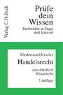 Cover: Handelsrecht einschliesslich Bilanzrecht - C.H.BECK