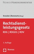 Cover: Rechtsdienstleistungsgesetz - Nomos