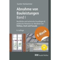 Bild vergrößern Bild: Abnahme von Bauleistungen, Band I - Rudolf Müller Verlag