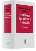 Cover: Handbuch des privaten Baurechts - C.H.BECK