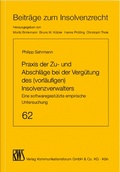 Bild: Praxis der Zu- und Abschläge bei der Vergütung des (vorläufigen) Insolvenzverwalters - RWS