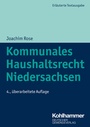 Cover: Kommunales Haushaltsrecht Niedersachsen - Deutscher Gemeindeverlag
