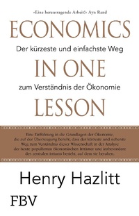 Enlarge image Cover: Economics in one Lesson - FinanzBuch Verlag