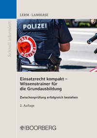 Bild: Einsatzrecht kompakt - Wissenstrainer für die Grundausbildung - Boorberg