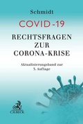 Abbildung von: Rechtsfragen zur Corona-Krise - C.H.BECK