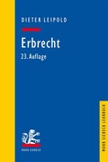 Abbildung von: Erbrecht - Mohr Siebeck