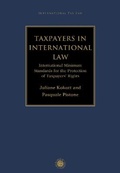 Cover: Taxpayers in International Law - Hart Publishing