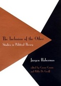Cover: The Inclusion of the Other - MIT Press