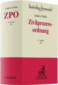 Abbildung von: Zivilprozessordnung: ZPO - C.H.BECK