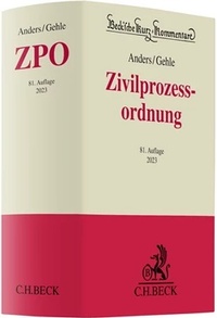 Abbildung von: Zivilprozessordnung: ZPO - C.H.BECK