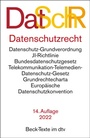 Cover: Datenschutzrecht: DatSchR - dtv