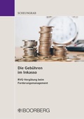 Cover: Die Geb&uuml;hren im Inkasso - Boorberg