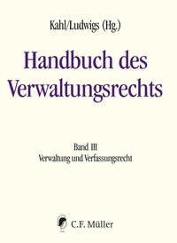 Abbildung von: Handbuch des Verwaltungsrechts - III - C.F. Müller