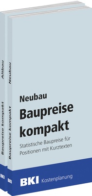 Abbildung von: BKI Baupreise kompakt 2023 - Neubau + Altbau - Rudolf Müller Verlag