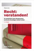 Cover: Recht: verstanden! - dtv