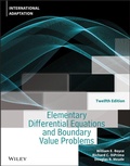 Cover: Elementary Differential Equations and Boundary Value Problems - Wiley