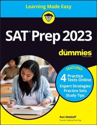Enlarge image Cover: SAT Prep 2023 For Dummies with Online Practice - Wiley