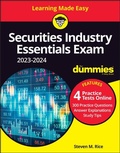 Cover: Securities Industry Essentials Exam 2023 2024 For Dummies with Online Practice - Wiley
