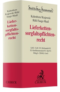 Abbildung von: Lieferkettensorgfaltspflichtenrecht - C.H.BECK